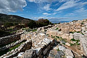 Gourni, the most completely preserved of the Minoan towns.